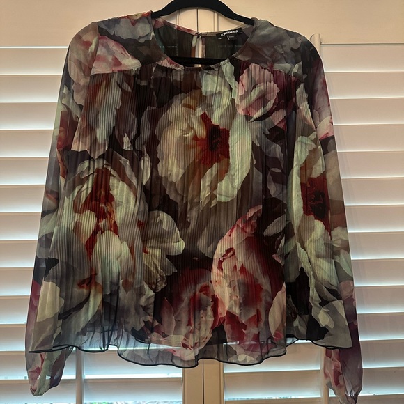 Floral Chiffon Blouse - Picture 1 of 8